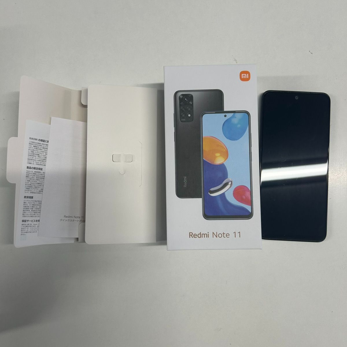 Redmi Note 11 グラファイトグレー　★63