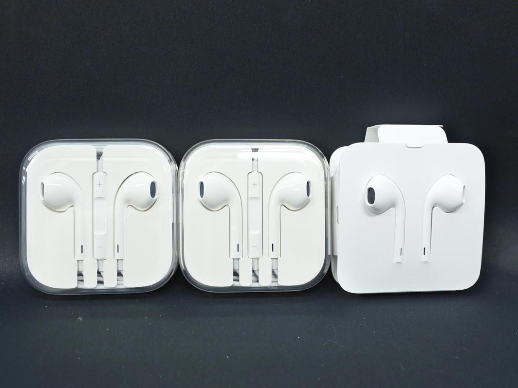 Apple Genuine Apple Jack Terminal Wired Earphones Set of 3