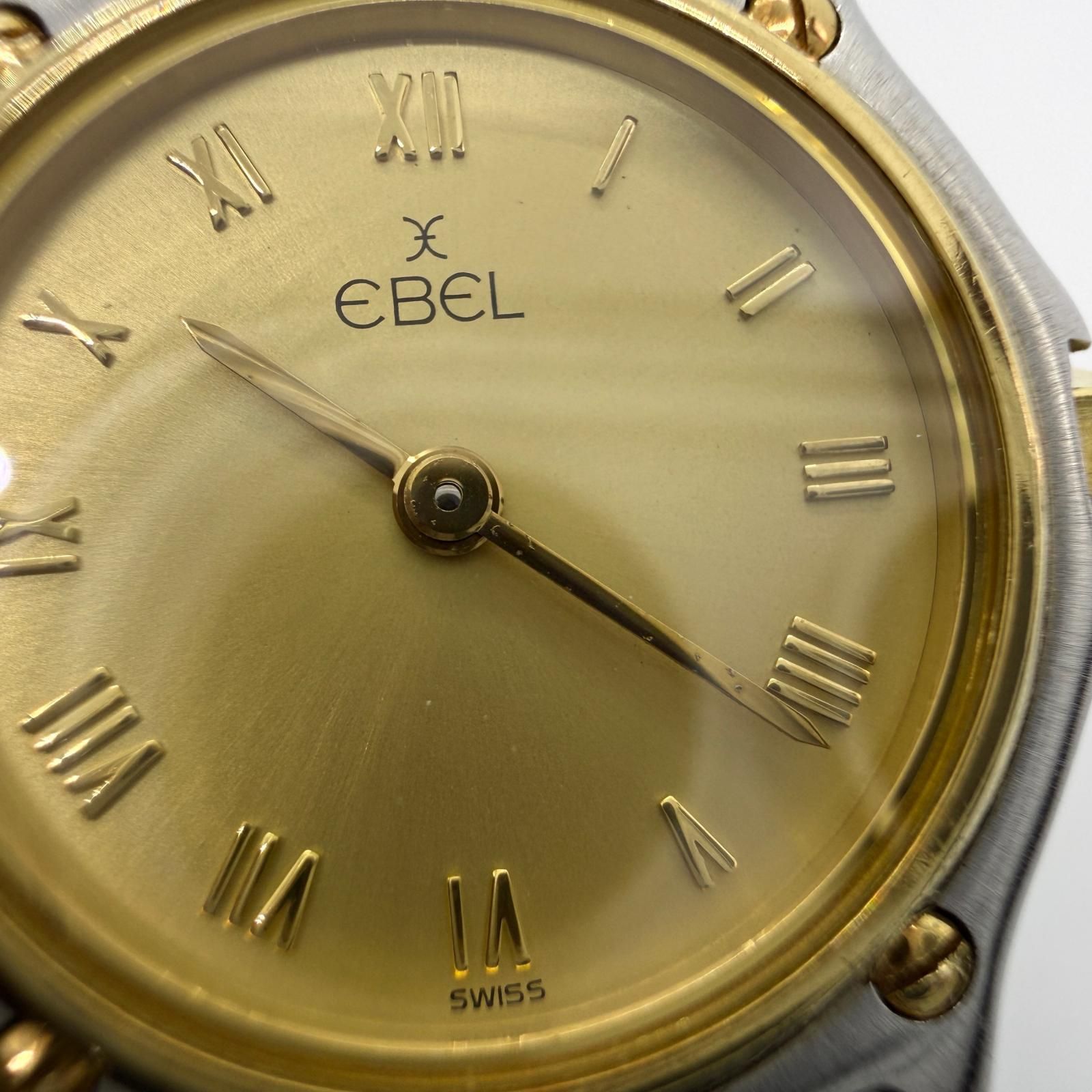 EBEL エベル 18K GOLD BEZEL 11663376 ゴールド QZ レディース 18K