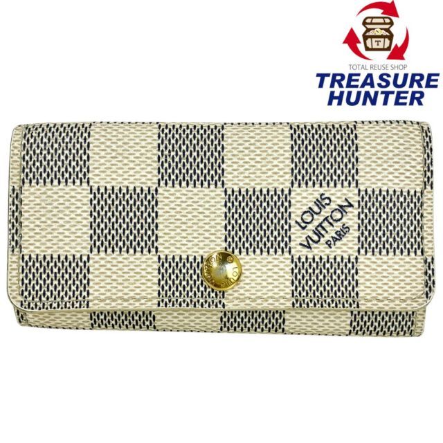 LOUIS VUITTON ダミエアズール ミュルティクレ4 N60020 キーケース ルイヴィトン 【102062084007】