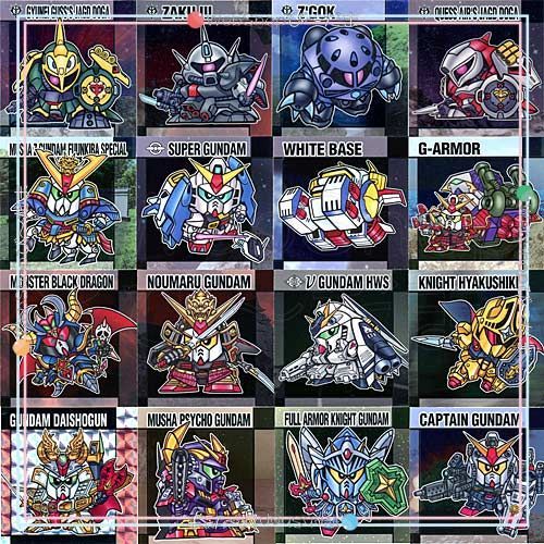 bn:6] 【新古品】 元祖SDガンダムスナックII シール 第2弾 全33種