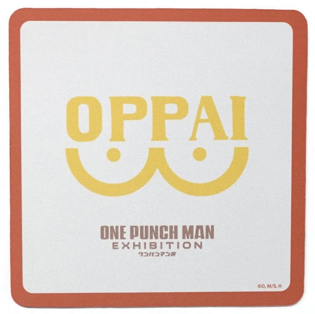 [중고] 마우스 패드 OPPAI 마우스 패드 “애니메이션 10주년 기념 원펀맨 전시회”