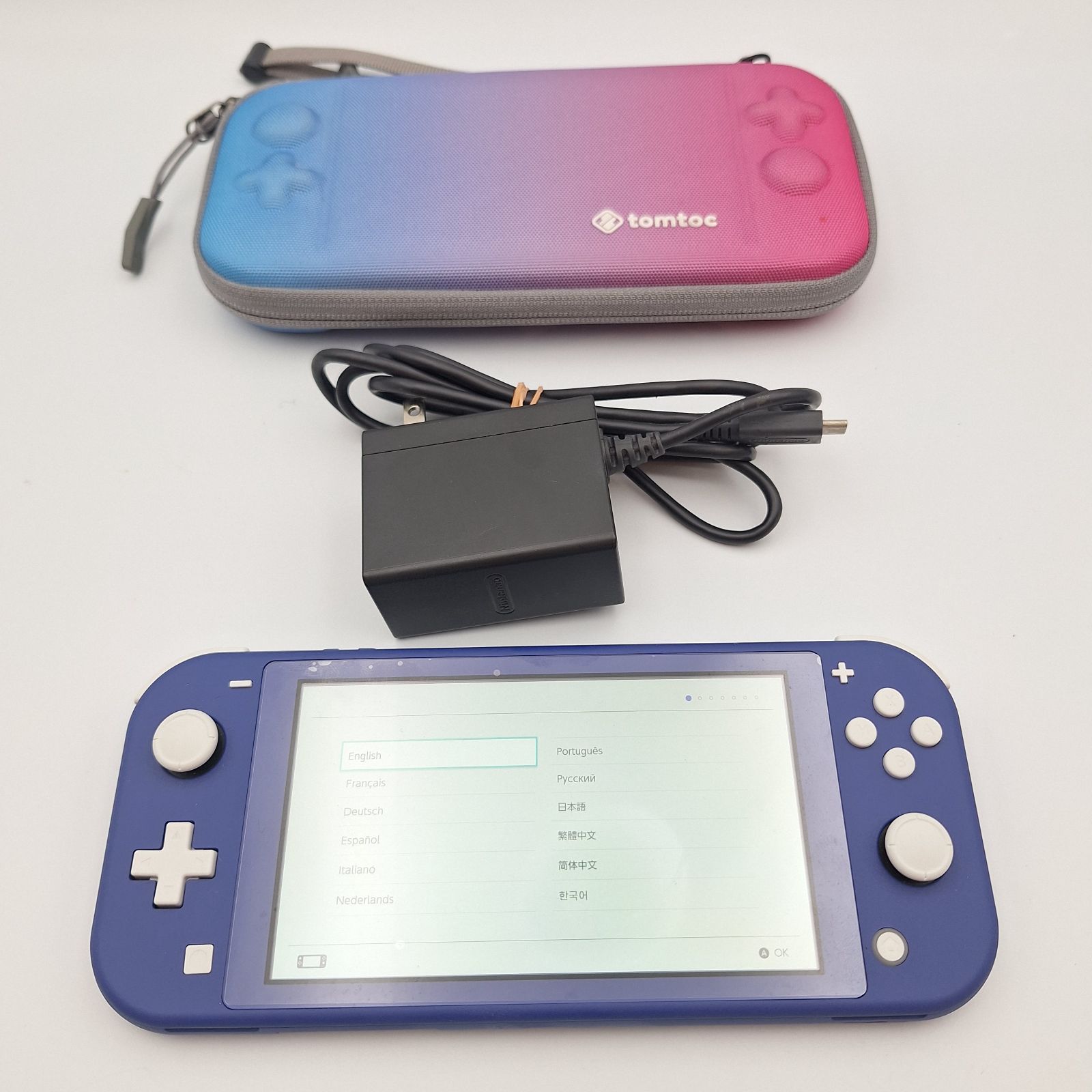 任天堂Switch lite ブルー（ケース付き） Nintendo Switch ゲーム