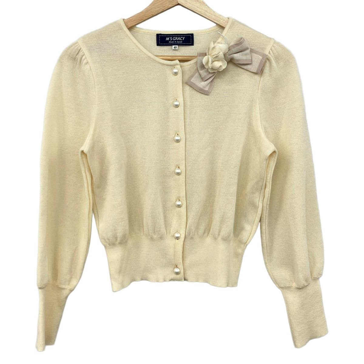 M'S GRACY(エムズグレイシー) カーディガン サイズ40 M レディース美品