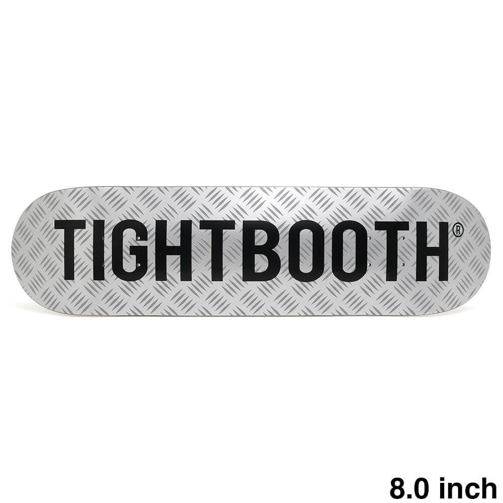 TIGHTBOOTH（TBPR）DECK タイトブース デッキ TEAM CP LOGO SILVER 8.0　スケートボード スケボー