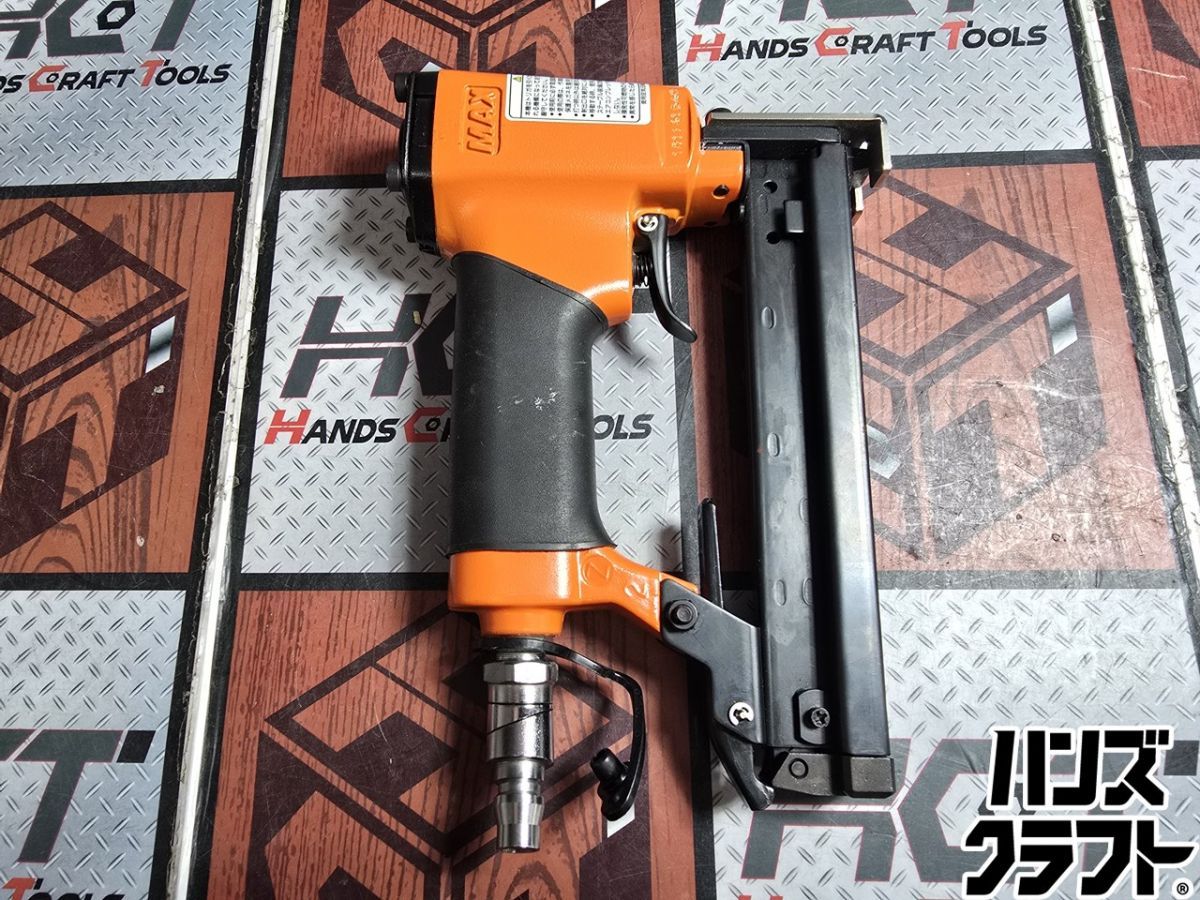 ▲【中古】マックス エアネイラ F線ステープル用 (TA-20FP/222Fキュウオン)【ハンズクラフト飯塚店】【中古】