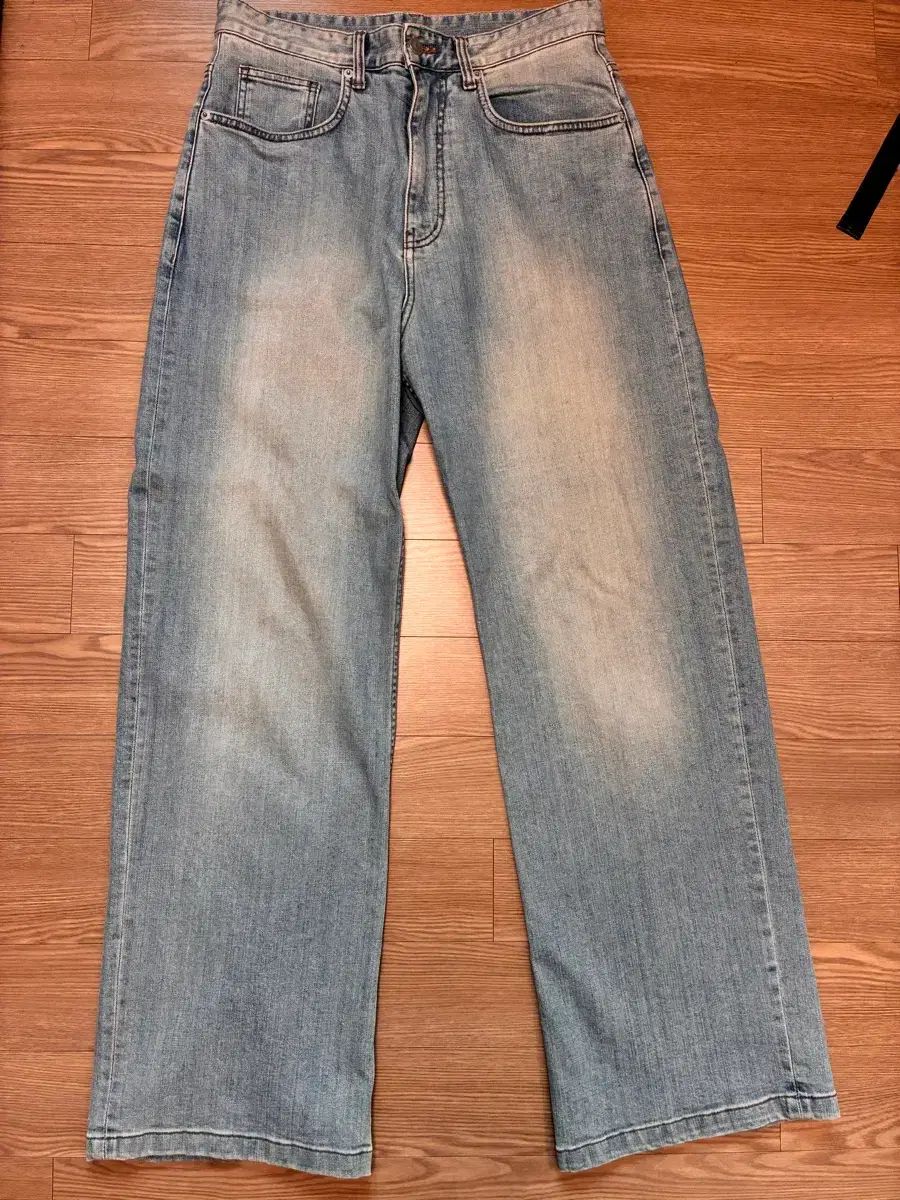 23s/s ベルリエ トゥルー ワイドフィット デニム ライト インディゴ_S 11,244円