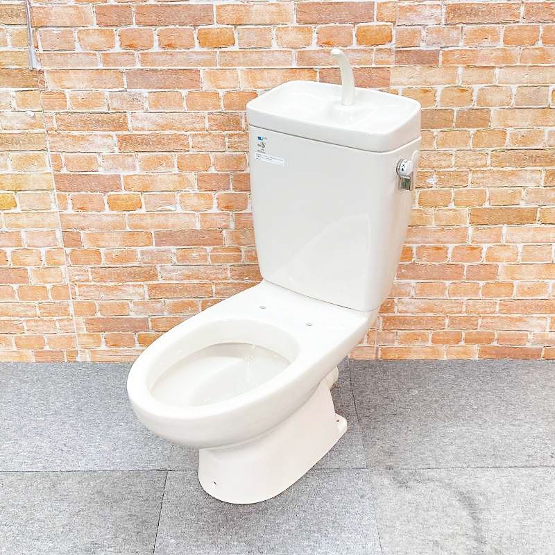 【中古品】【美品】 INAX (イナックス) アメージュM トイレ 洋式便器 (壁排水) 「BC-120PU」 排水芯120mm タンク「DT-2820」 一式セット #BN8 18G