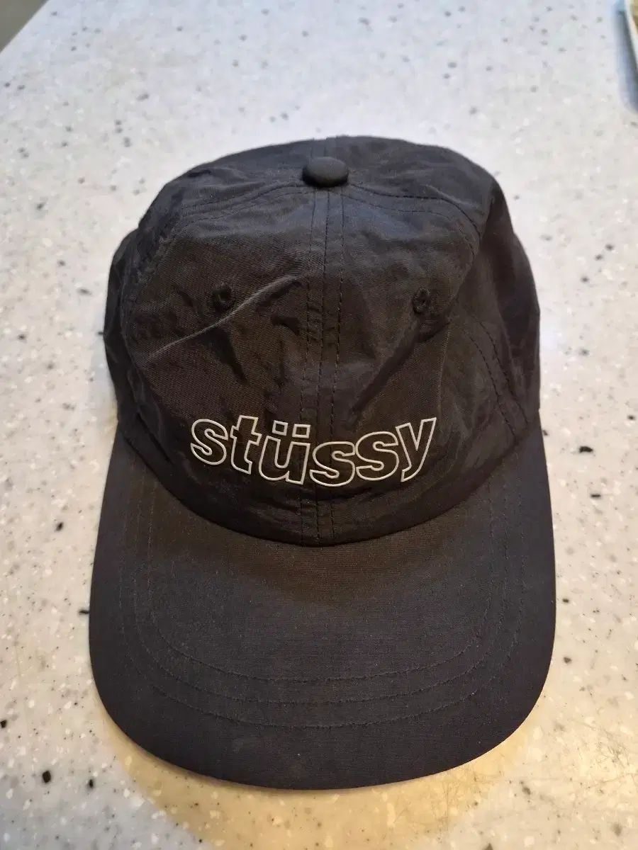 STUSSY ナイロン リフレクティブ キャップ ブラック 出品