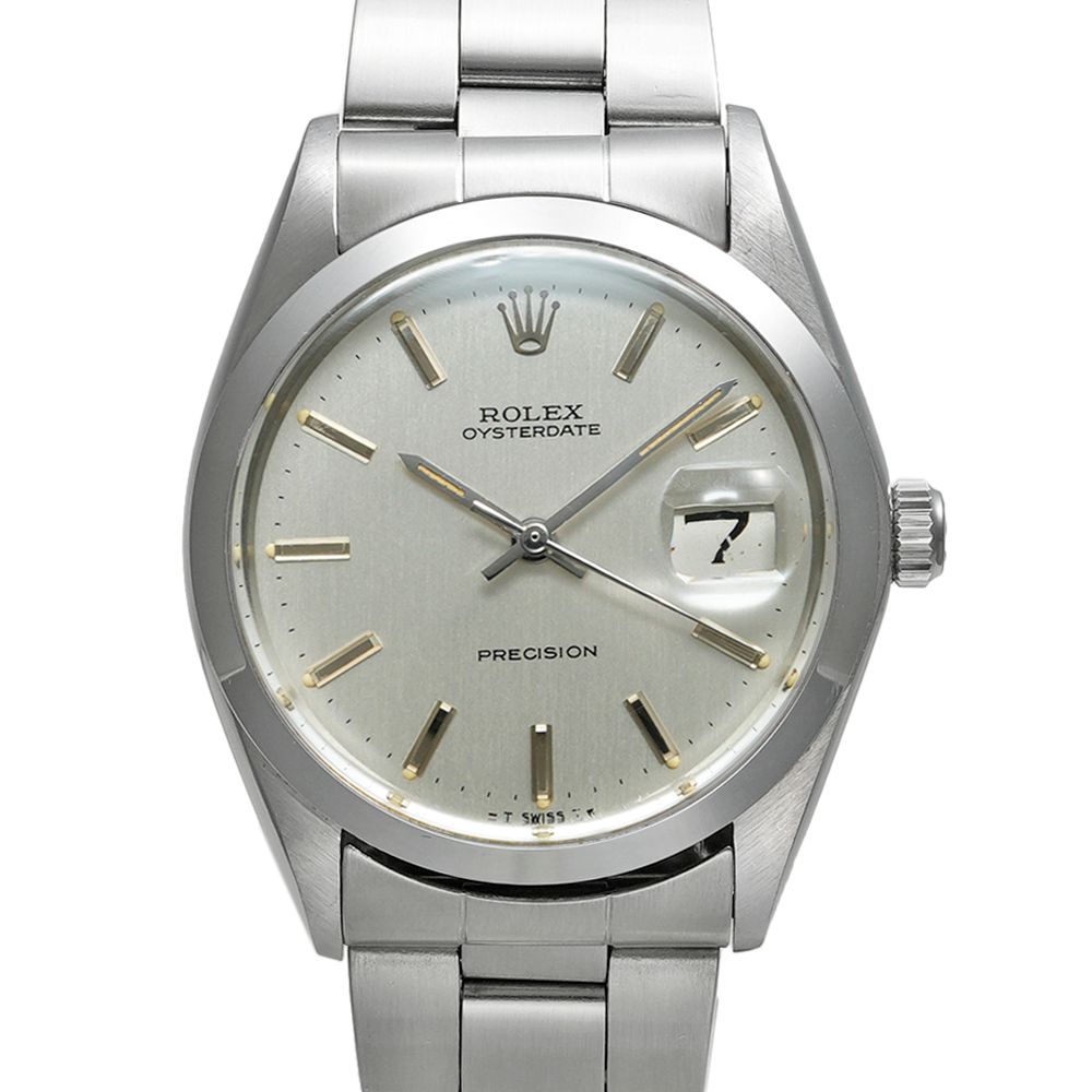 ROLEX オイスターデイト プレシジョン 1971年頃製造 保証書付き Ref.6694 アンティーク品 メンズ 腕時計 329,805円