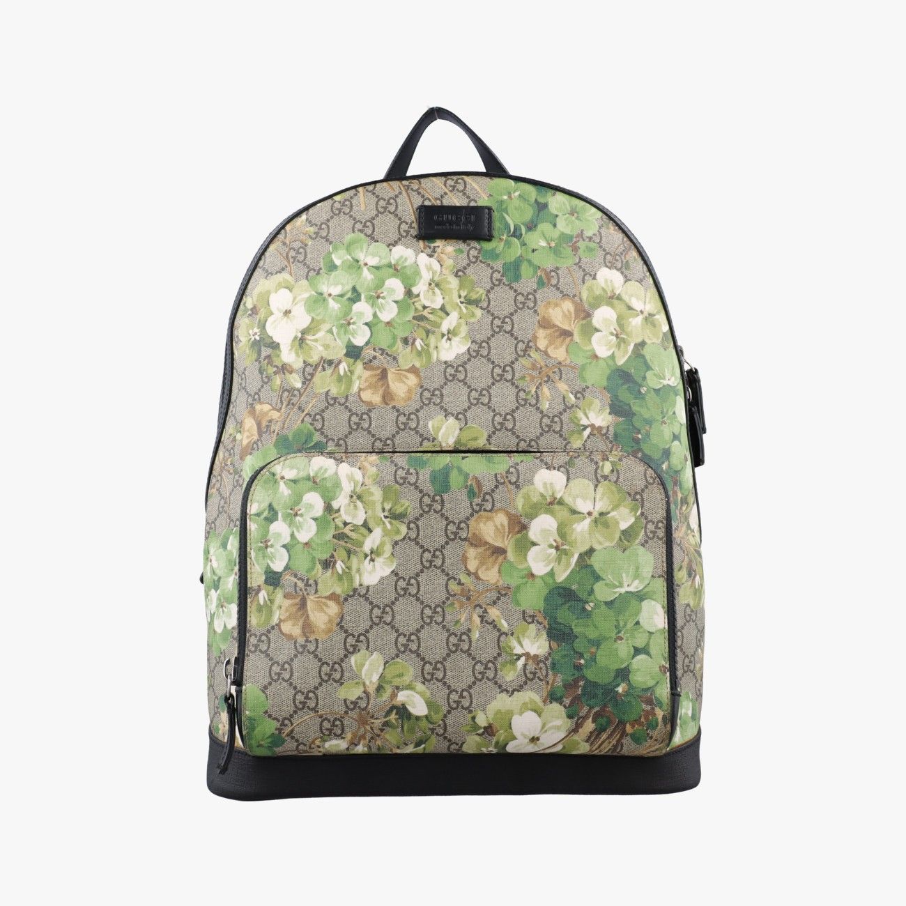 グッチGucciGGブルームス ベージュ×マルチ PVCコーティングキャンバス×レザー 406370 H01931918