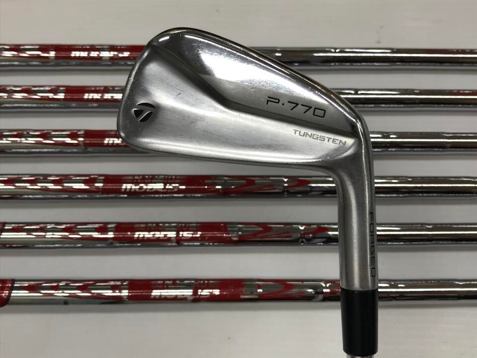 テーラーメイド　P・770 2020　NSプロ MODUS 3 TOUR 120　Xフレックス　アイアンセット　中古【最短即日発送】
