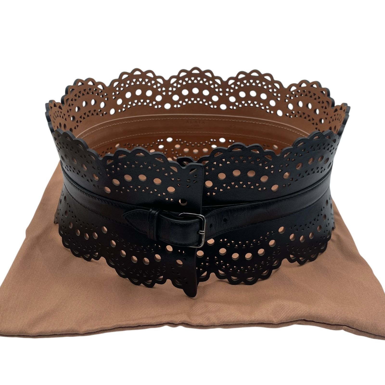 美品 ALAiA アライア コルセットベルト ビスチェベルト ヴィエンヌ