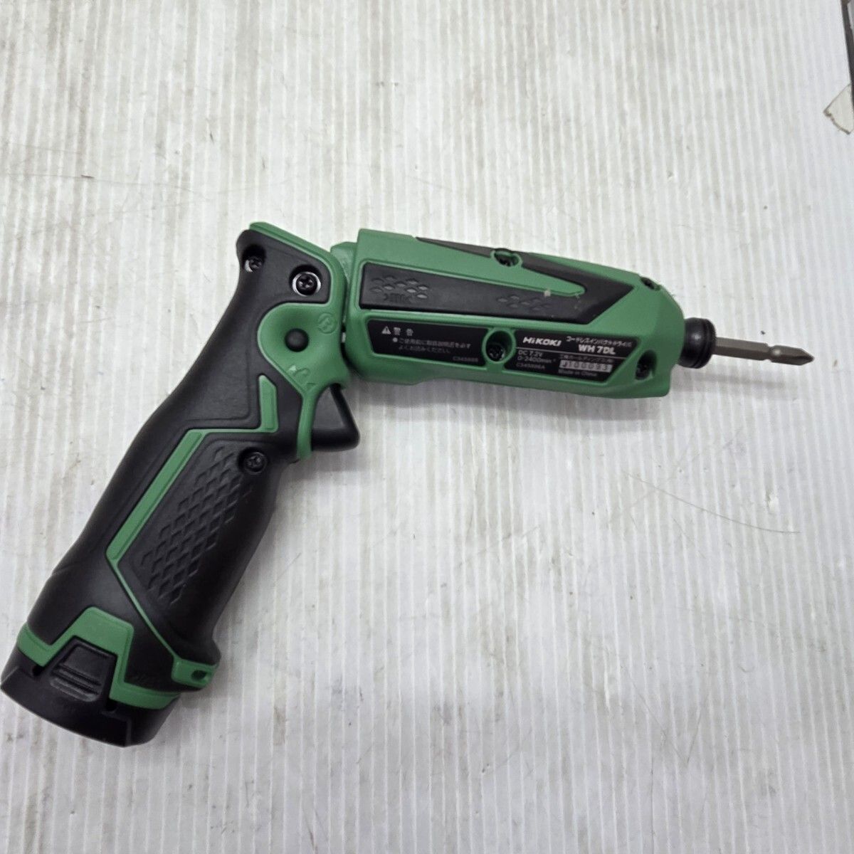 S05955 HiKOKI コードレスインパクトドライバ WH7DL 7.2V 1.5Ah DIY 電動 工具