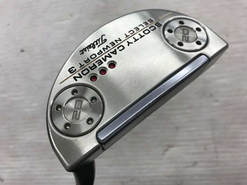 タイトリスト　SC SELECT NEWPORT 3 2018　パター　中古【最短即日発送】