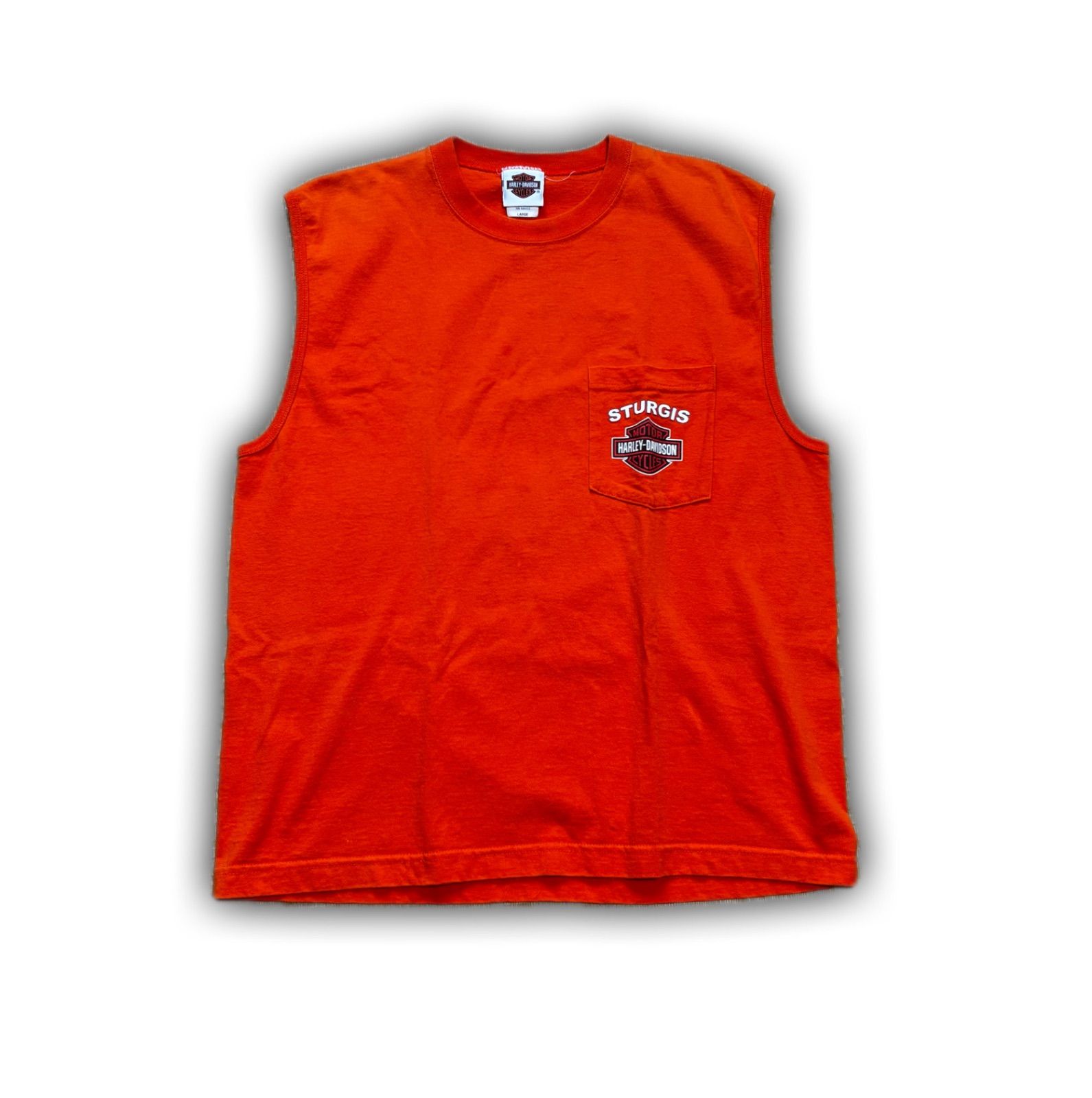 【HARLEY-DAVIDSON】00's sleevele shirts made in USA 2000年代 ハーレーダビッドソン ノースリーブ タンクトップ アメリカ製 t-2618