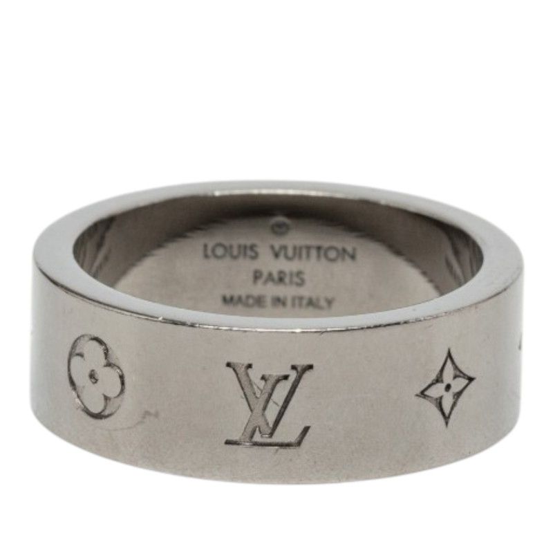 ルイ ヴィトン LV インスティンクト リング 指輪 サイズ M M00513 シルバー メタル メンズ LOUIS VUITTON【228-82378】