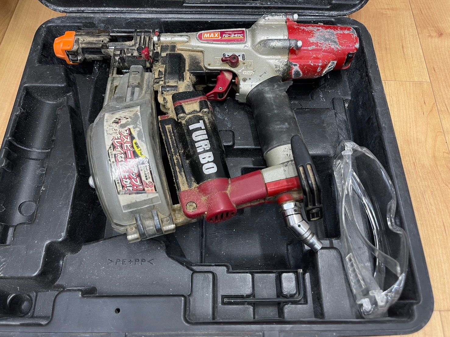 S87084 マックス MAX エア ネジ打ち機 TD-341G 7,700円