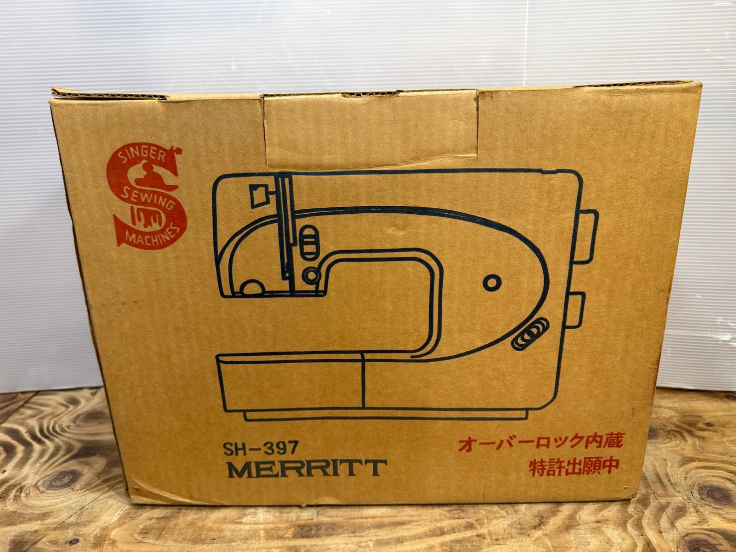 S00916 シンガー 家庭用コンパクトミシン　MERRITT SH-397 6,000円