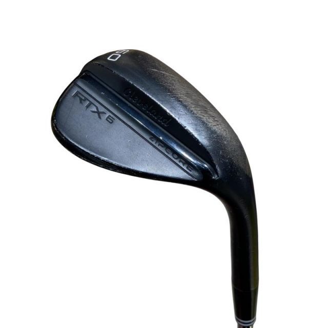 【中古】 クリーブランド Cleveland RTX-6 ZIPCORE ブラックサテン 60°/06° LOW ウェッジ WG NS PRO 950GH neo (フレックスS) メンズ 男性用 右利き 右用 Dランク ゴルフクラブ