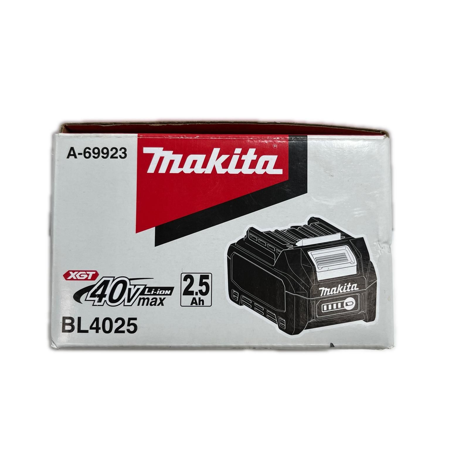 MAKITA マキタ バッテリー 未使用品(S) BL4025 ブラック
