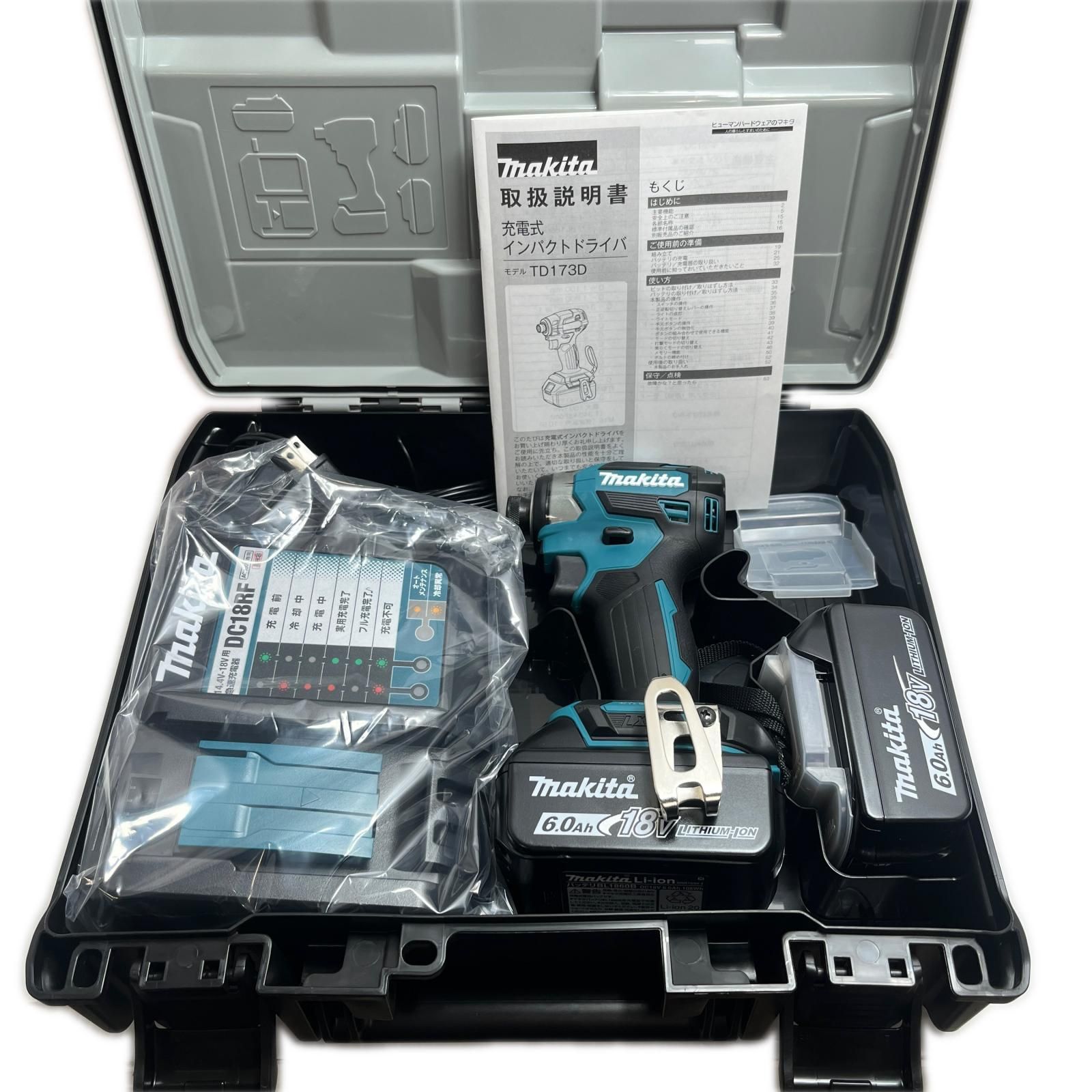 MAKITA マキタ 締め付け工具 インパクトドライバ 未使用品(S) TD173DRGX ブルー