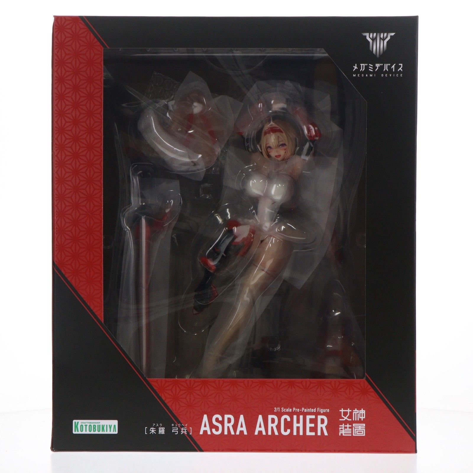 メガミデバイス 朱羅 弓兵(あすら きゅうへい) 2/1 完成品 フィギュア(PP955) コトブキヤ
