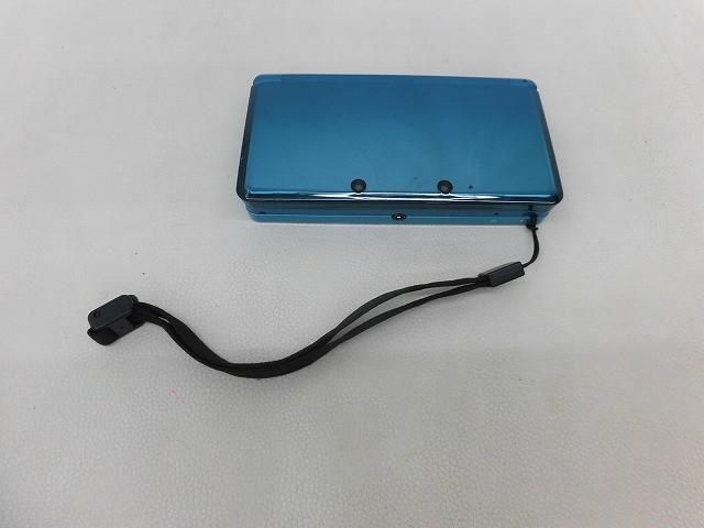 中古品 ゲーム ニンテンドー3DS 本体 CTR-001 アクアブルー 動作品 本体のみ