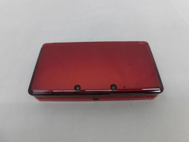 中古品 ゲーム ニンテンドー3DS 本体 CTR-001 フレアレッド 本体のみ 動作品