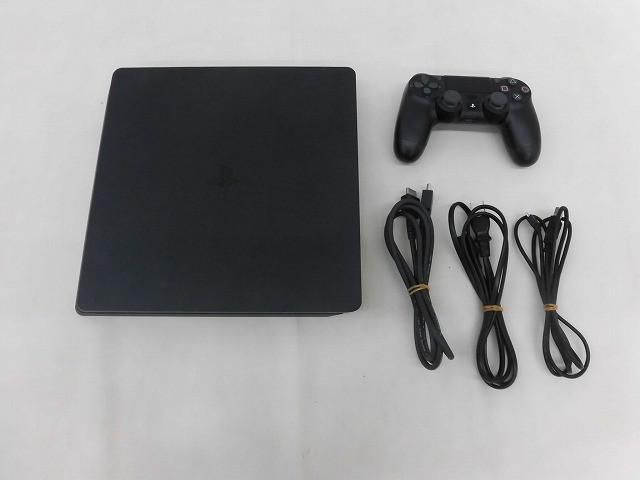 中古品 ゲーム プレイステーション4 PS4本体 CUH-2200A ジェットブラック 本体のみ 動作品 コントローラー・周辺機器付き 26,065円