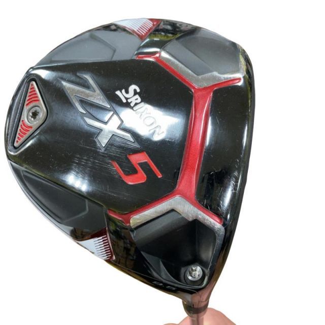 【中古】 ダンロップ SRIXON ZX5 9.5° ドライバー DR 純正特注シャフト (フレックスS) メンズ 男性用 右利き 右用 Cランク ゴルフクラブ