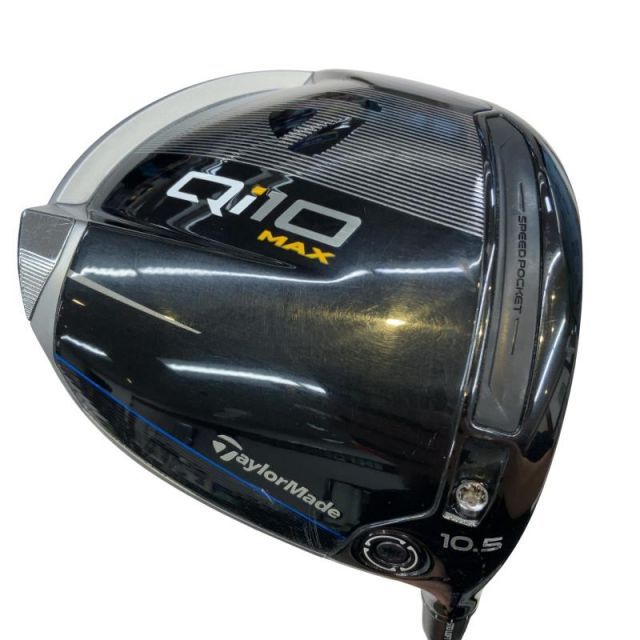 【中古】 テーラーメイド Qi10 MAX 10.5° ドライバー DR Diamana BLUE TM50(Qi10 DR) (フレックスR) メンズ 男性用 右利き 右用 Cランク ゴルフクラブ