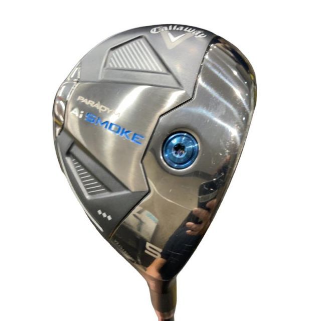 【中古】 キャロウェイ PARADYM Ai SMOKE ◆◆◆ 5W フェアウェイウッド FW リシャフト (フレックスその他) メンズ 男性用 右利き 右用 Cランク ゴルフクラブ