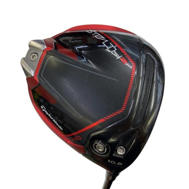 【中古】 テーラーメイド STEALTH2 HD 10.5° ドライバー DR TENSEI RED TM50(STEALTH DR) (フレックスS) メンズ 男性用 右利き 右用 Cランク ゴルフクラブ
