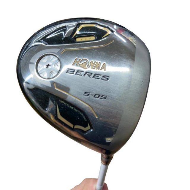 【中古】 本間ゴルフ BERES S-05 10.5° ドライバー DR 純正特注シャフト (フレックスR) メンズ 男性用 右利き 右用 Cランク ゴルフクラブ
