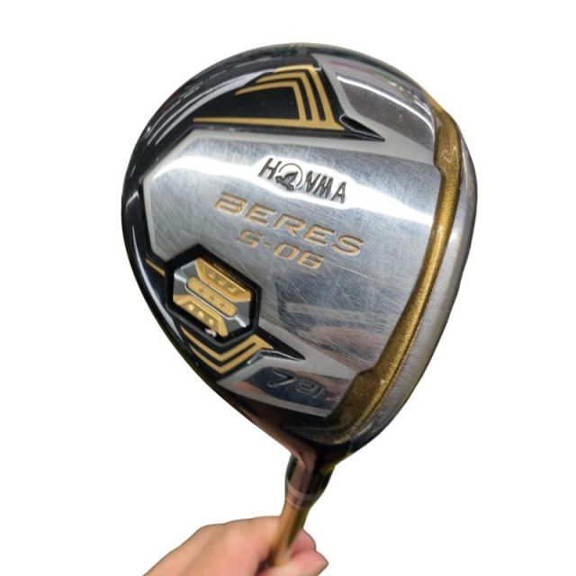 【中古】 本間ゴルフ BERES S-06 7W フェアウェイウッド FW 3S ARMRQX 47 (フレックスR) メンズ 男性用 右利き 右用 Cランク ゴルフクラブ