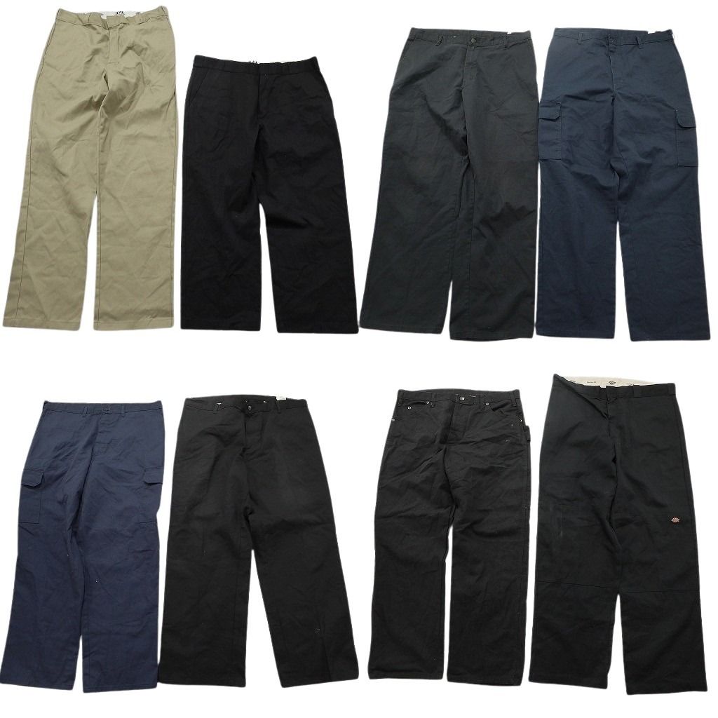 古着卸 まとめ売り ディッキーズ パンツ 8枚セット ( メンズ 38 ) ハンマーループ ペインター カーゴ ファイブポケット 中古 古着 NF9791 13,020円