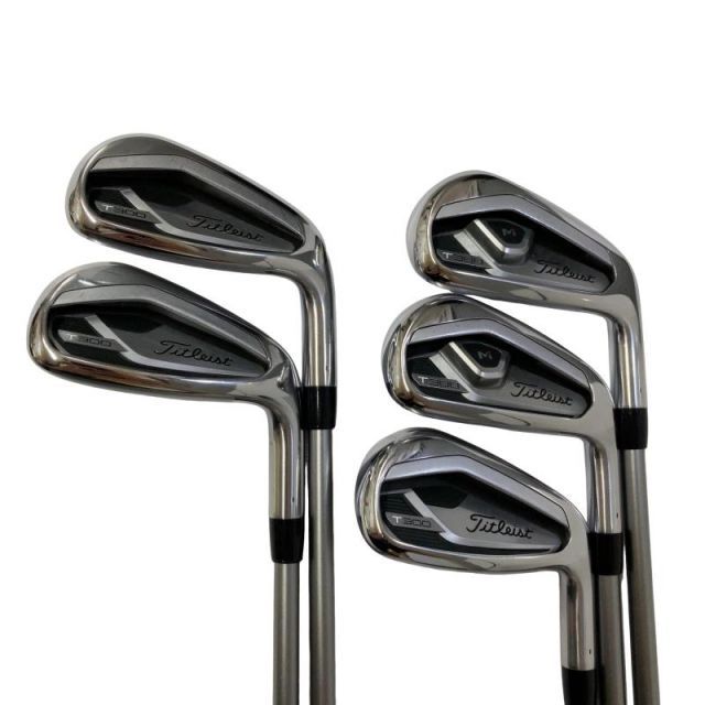 【中古】 タイトリスト Titleist T300(2021) 5S アイアンセット IR 3D055 (フレックスその他) メンズ 男性用 右利き 右用 Cランク ゴルフクラブ