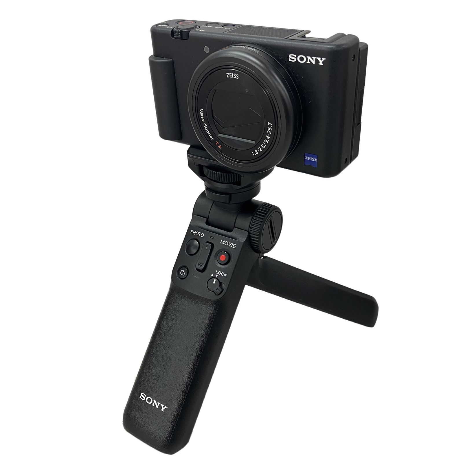 SONY VLOGCAM ZV-1G コンパクト デジタル カメラ SHOOTING GRIP KIT シューティンググリップキット 配信 コンデジ ソニー 中古 H11497895
