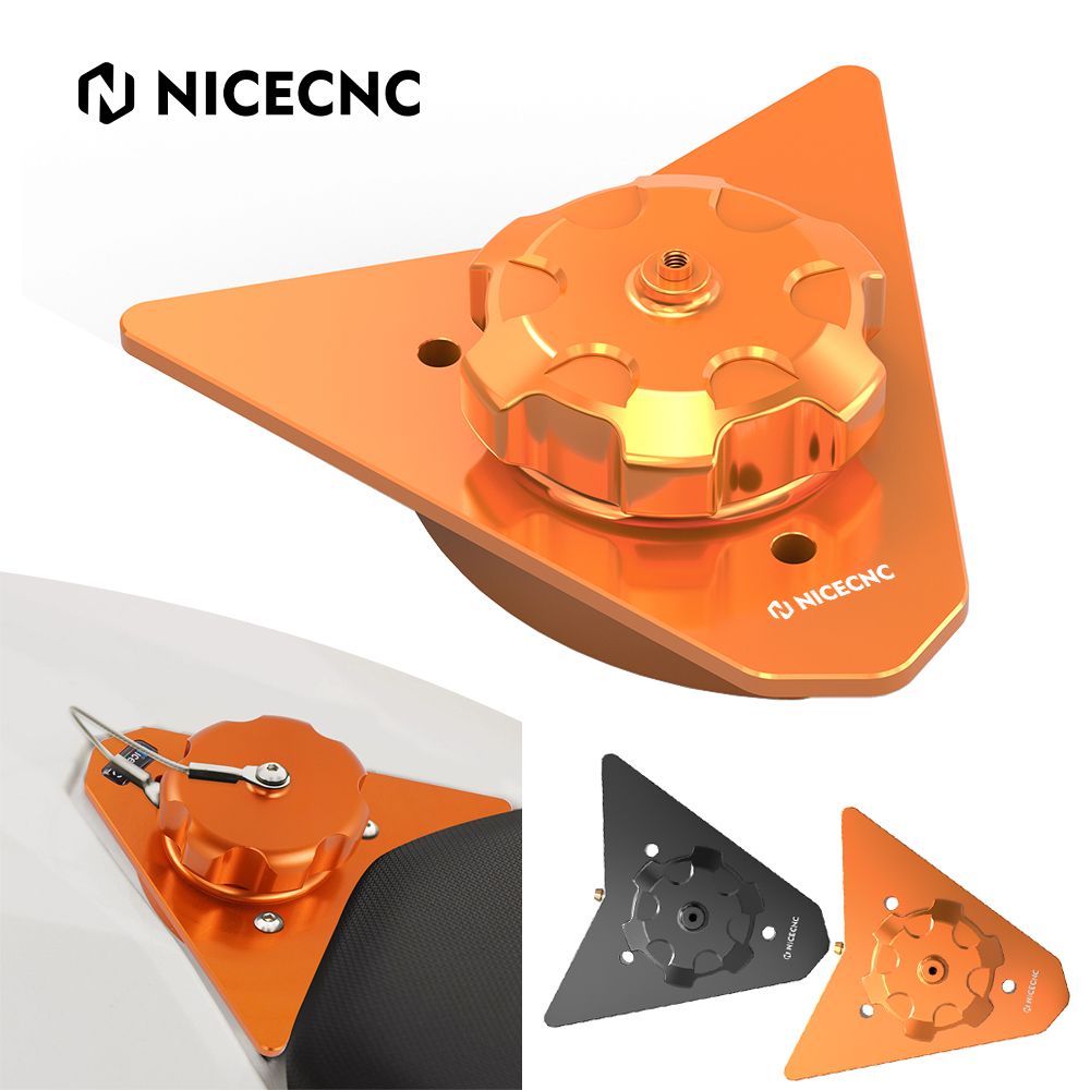 NICECNC KTM 690 Enduro 690 Enduro R 690 SMC 690 SMC R 2008〜2018対応 ガソリンタンクキャップ 燃料フィラーネックカバーキャップ