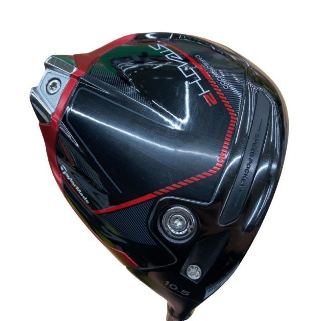 【中古】 テーラーメイド STEALTH2 10.5° ドライバー DR TENSEI RED TM50(STEALTH DR) (フレックスS) メンズ 男性用 右利き 右用 Cランク ゴルフクラブ