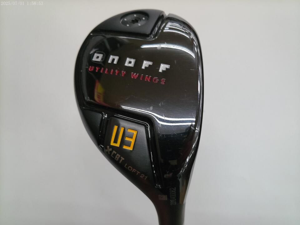 グローブライド　ONOFF UTILITY WINGS KURO 2024　21度　CBT:624I　Sフレックス　ユーティリティ　中古　ゴルフドゥ！NEXT川越店【最短即日発送】