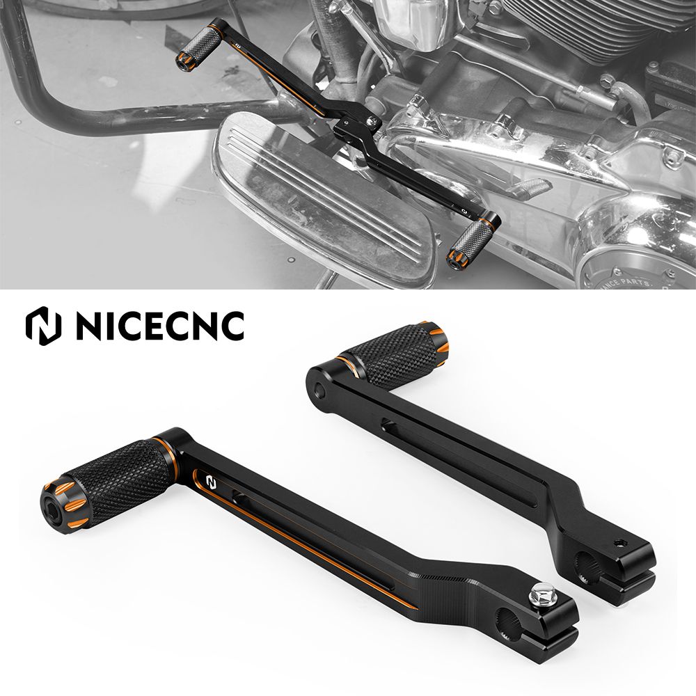 NICECNC ハーレー ファットボーイ114 2018〜2024対応 延長シフターレバー ツーリングロードグライド ストリートグライド ロードキング FLHR FLHP対応 13,631円