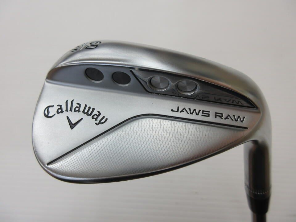 キャロウェイ　JAWS RAW クロム　60度　NSプロ MODUS 3 TOUR 115　Sフレックス　ウェッジ　中古　ゴルフドゥ！南風原店【最短即日発送】