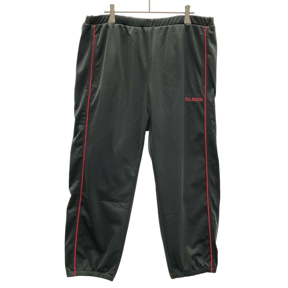 WILLY CHAVARRIA ウィリーチャバリア BUFFALO TRACK PANT トラックパンツ チャコール M