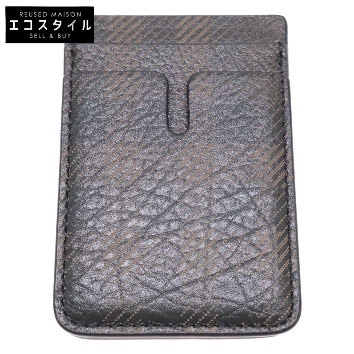 BURBERRY　バーバリー　【美品】81029701 チェック マグネティック
