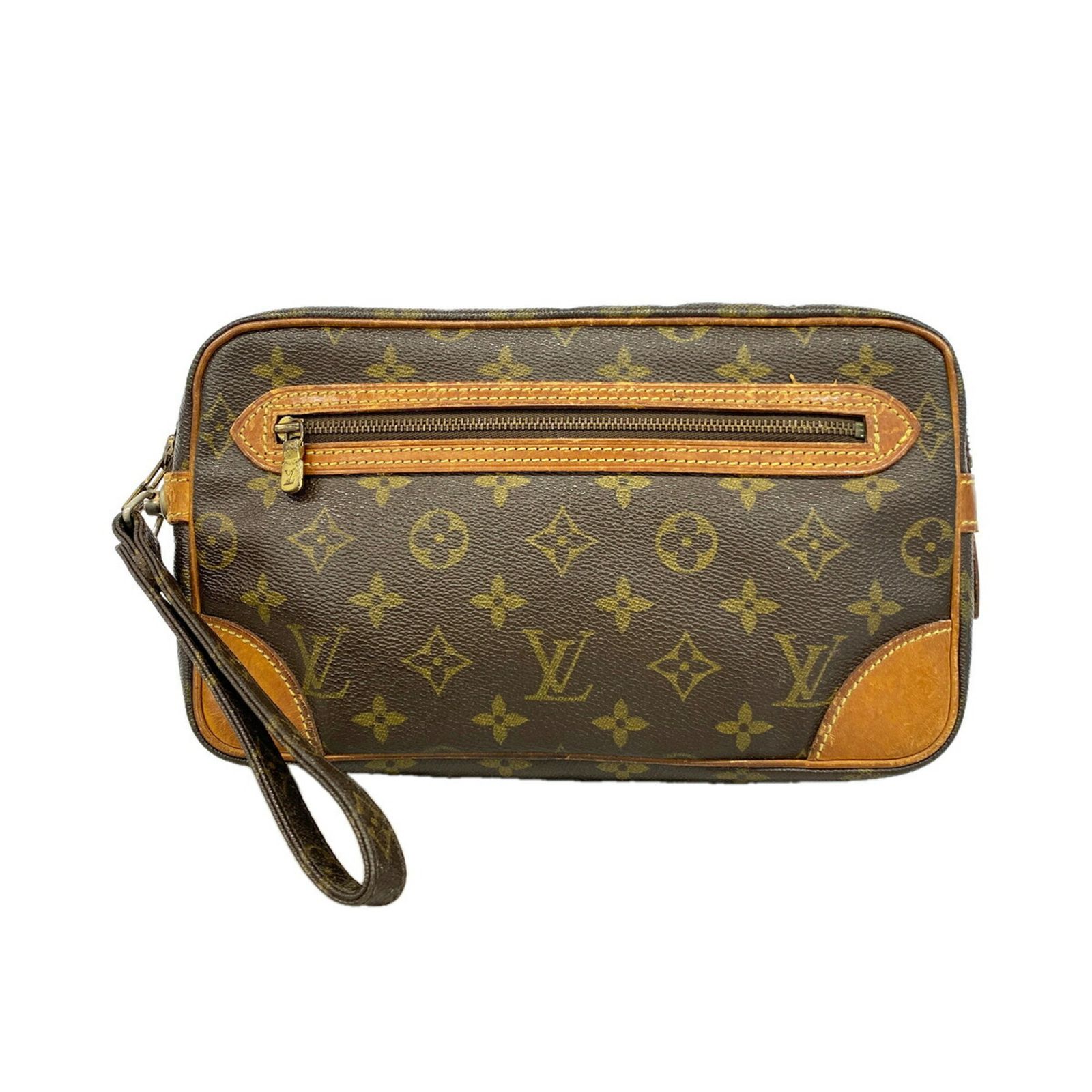 ルイ・ヴィトン(Louis Vuitton) ルイ・ヴィトン クラッチバッグ モノグラム マルリードラゴンヌGM M51825 ブラウンレディース