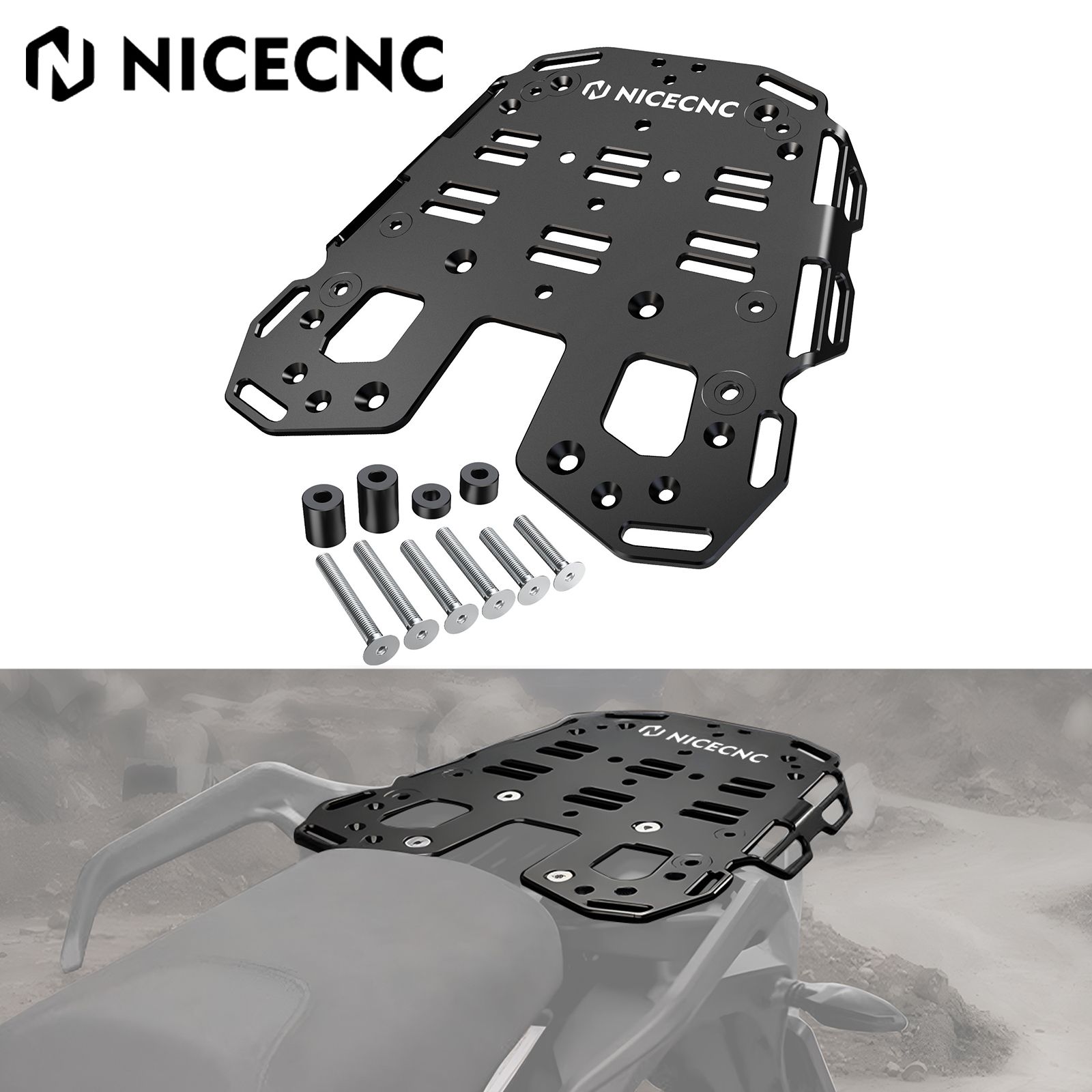 NICECNC KTM 1290スーパーアドベンチャーR 1290スーパーアドベンチャーS 2021〜2024対応 リアラゲッジラック カーゴラック 27,728円
