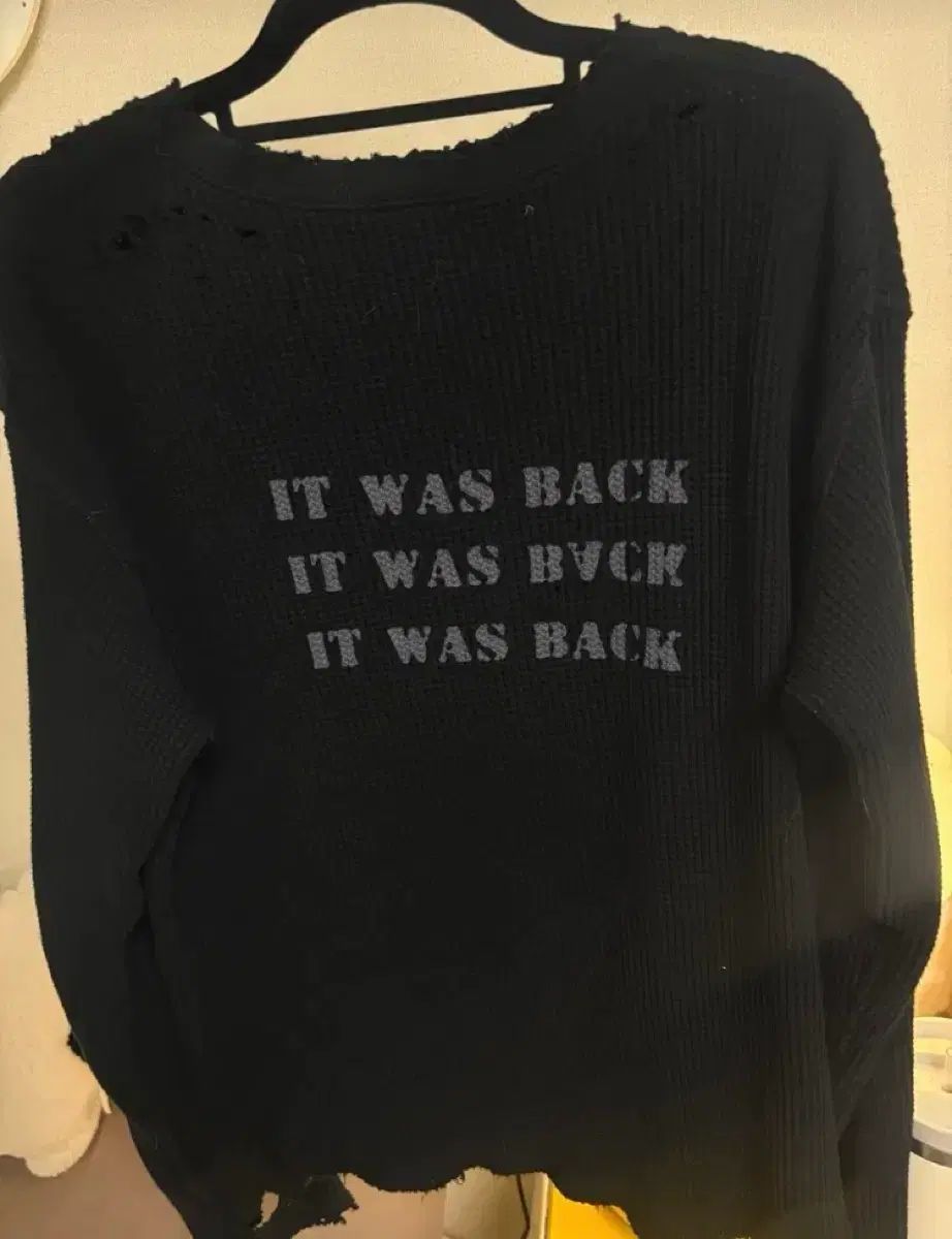 Standalone DISTRESSED WAFFLE T-SHIRT BLACK 10,428円