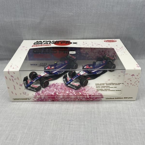 【中古】1/43 ビザ キャッシュ RB F1 チーム VCARB 01 角田裕毅 ＆ 岩佐歩夢 日本GP 2024 2台セット[91]